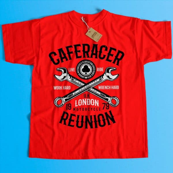 PLAYERA MOTOCICLISTA CAFERACER