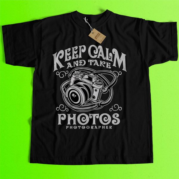 PLAYERA FOTÓGRAFO KEEP CALM